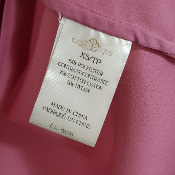 New Temperance by Bootlegger Pink Lace Tank Top xs - Picture 5 of 5